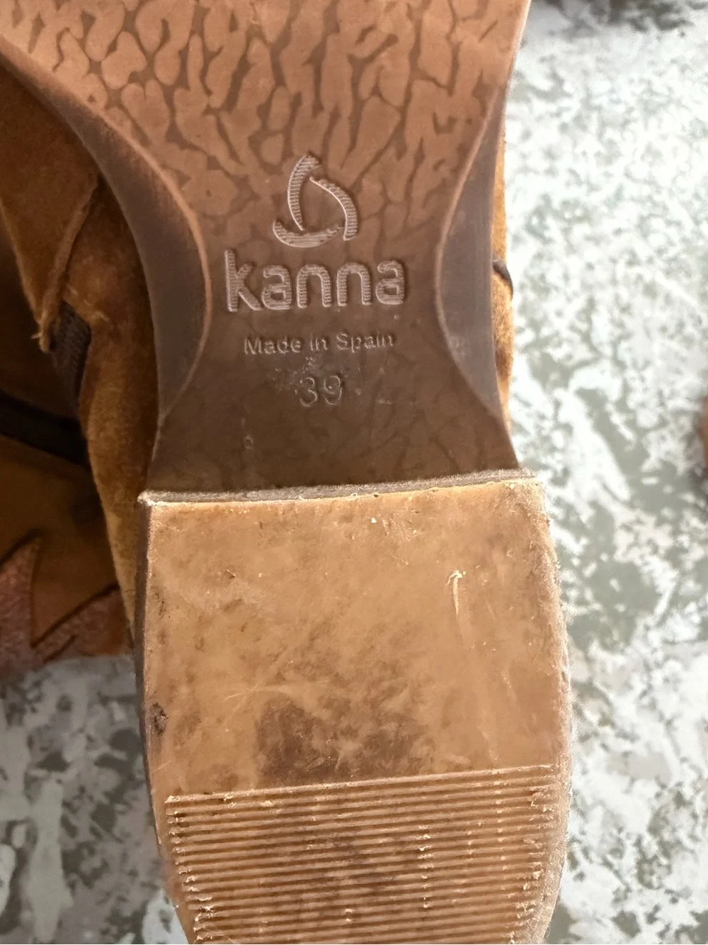 SOLD Anthropologie kanna Spain Leather Booties Metallic Starburst Leather Patch